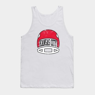 Kansas City Retro Helmet - White Tank Top